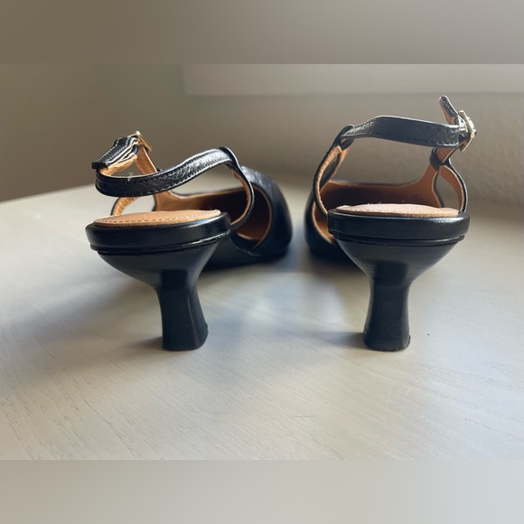 Madewell Debbie Black Slingback Heels - Picture 4 of 7